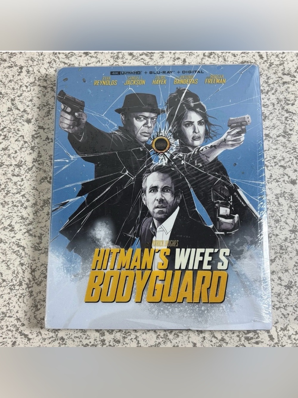 Hitman's Wife's Bodyguard 4K Ultra HD UHD + Blu-ray) Steelbook Brand New Sealed